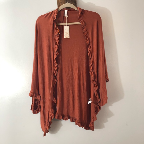 l love Sweaters - Cardigan with dolman sleeves by Love, size 2X